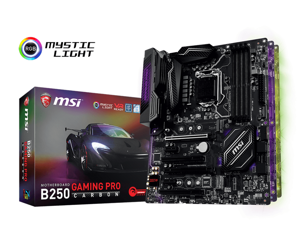 Msi B Gaming Pro Carbon Motherboard Specifications On Motherboarddb